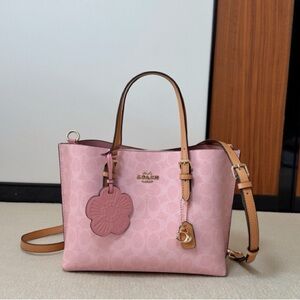 Coach Blush Monogram Tote